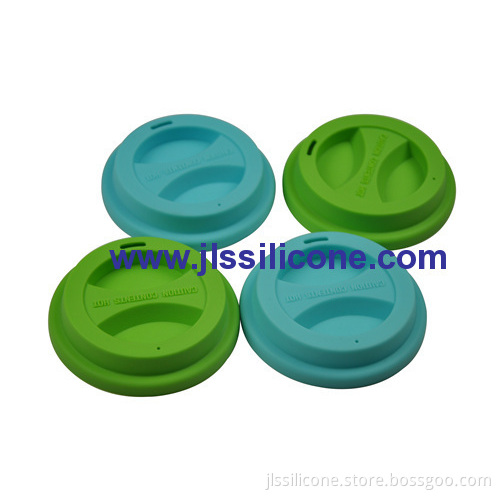 Anti Bacterial Round Silicone Coffee Mug Cover Lid